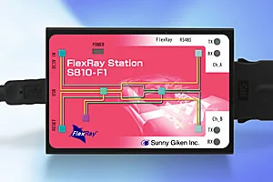 FlexRayコンソーシアム加入、FlexRayアナライザS810-F1発売（2005年）