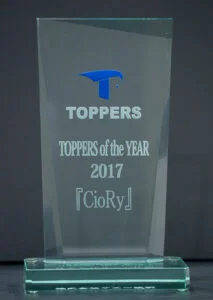 CioRy 第13回TOPPERS of the Year受賞（2017年）