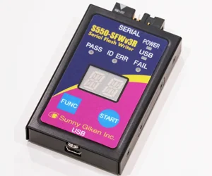 フラッシュプログラマの製品シリーズ画像