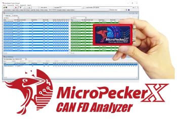 MicroPeckerX CAN FD Analyzer